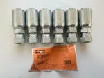Parker 10677-8-8 Crimp Style Hydraulic Hose Fitting-lot Of 6. Fixed Price $76.50.