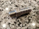 2 Pcs 316 Ss 1/4 In. Male Npt, 1/2 Hose Id, Banjo Full Flow, New! Fast Ship. Fixed Price $14.95.