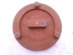 Anvil 0390132041 Gruvlok 4" Ductile Iron Grooved End Cap Fig. 7074. Fixed Price $51.99.