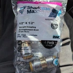 Sharkbite Max 1/2 X Straight Coupling Ur008a Disconnect Clip. Fixed Price $25.00.