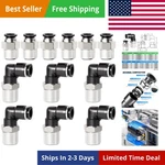 Elbow And Straight Combination 1/2 Inch Tube Od X Npt Thread Push To.... Fixed Price $47.58.