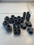 Lot Of 22 Piece Spears 1" Pvc Sch 80 Fittings (f3). Fixed Price $138.99.