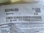 1bag/10pcs New Smc Kq2h04-00a Connector Kq2h0400a Free Shipping. Fixed Price $23.14.