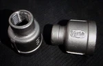 Stainless Steel Reducer Coupling 1/2" X 1/4" Npt Pipe Rc-050-025. Fixed Price $6.99.