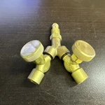 Superior Products Yv-420 Valved "y" Connector, Argon / Inert Gas. Fixed Price $54.89.