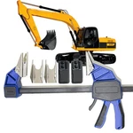 Jianxiaoguo 18 Quick Coupler Mate Pipe Clamps Includes 4 Duojaw Sets2 * 1/2".... Fixed Price $150.63.