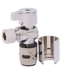 Sharkbite 1/2" X 3/8",chrome Finish, Lead Free Evo Pex Angle Stop. Fixed Price $12.98.