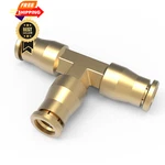 Retrue 21838 Air Line Fittings Union Tee 1/4" T-fitting Pneumatic 0.25 Inch. Fixed Price $13.98.