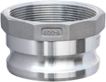 (ships Fast) Aluminum 4" Type A Camlock Female Npt Thread X Male Adapter. Fixed Price $25.95.