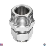 Harfington 3/4" Od Compression Fitting X 1" Npt Male Stainless Steel Adapter. Fixed Price $42.05.