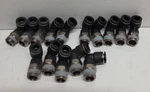 Lot Of 15 New No Box! Nitra 3/8" Tube Od X Npt Male Elbows Me38-38n. Fixed Price $39.95.
