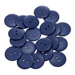 Harfington 20pcs Resin Sewing Button, 25mm (1-inch) 2 Holes 1", Midnight Blue. Fixed Price $12.54.