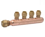 3/4" Sharkbite 25555lf Closed Copper Manifold W/ 1/2" (4 Outlets). Fixed Price $15.96.