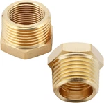 2pcs 1" Npt Male X 3/4" Female Brass Reducer Hex Bushing Threaded Fitting Ad. Fixed Price $15.18.