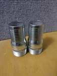 (2) Dixon Stc25 Plated Steel 2 Inch King Combination Nipples. Fixed Price $32.00.