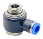 (lot Of 2) Festo Qslv-1/2-8-1 For Tube Pun And Pan 90 Elbow Fitting. Fixed Price $12.99.