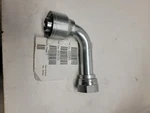 Eaton Hydraulic Crimp Fitting: 1aa20fjc20 Steel 90 Elbow For Hose Id 1 1/4". Fixed Price $35.00.