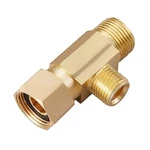 Litorange Lead-free Pcs Brass Angle Stop Add-a-tee Valve 1/4" 1. Fixed Price $13.75.