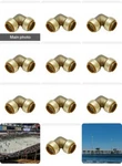 10 Pack Shark Bite 90 Degree Elbow Push Pipe Fittings 1/2-by-1/2-inu248lfa. Fixed Price $76.99.