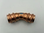 Mueller Streamline Rp03044 1-1/8" Acr Copper Press 45 Elbow. Fixed Price $49.99.