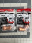 New 2-pack Lot Proline 650 & 651-004hc 3/4 X3/4 Push Fit Elbow Copper Coupling. Fixed Price $15.53.