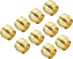 Patikil 1/4 Inch Tube Od Brass Compression Sleeves And Ferrules, 25 Pack. Fixed Price $8.79.