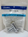 Jones Stephens C77445lf 3/4" X 1/4" Compression Plumbite Push On Stop Tee. Fixed Price $19.95.