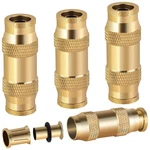 Muhize 3/8" Air Brake Line Fitting - Brass Push To Connect Union Fitting, 3/8.... Fixed Price $13.23.