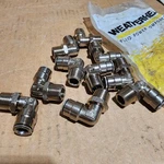Lot Of 10 Weatherhead Eaton 1169x6x6s 3/8" Mnpt Push To Connect Swivel Elbow. Fixed Price $24.00.