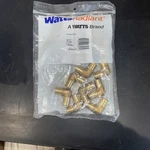 Watts Radiant Pex Elbow, Brass, 3/4"cf X 3/4" Lead Free Cf 10/bag. Fixed Price $25.00.