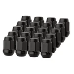 Dpaccessories 20 Black 1/2-20 Closed End Bulge Acorn Lug Nuts - Cone Seat 3/4. Fixed Price $81.61.
