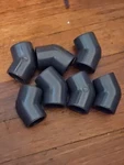 Spears 819-007 Schedule 80 Pvc 45 Degree Elbow Lot Of 7 F15. Fixed Price $18.97.
