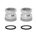 Safby 2 Pcs Aluminum Global Type A Cam And Groove Hose Fitting, Plug X Npt Fe.... Fixed Price $22.45.