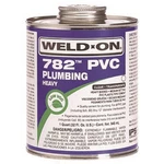 New Weld-on 782 Clear Heavy Pvc Cement- Qt. Fixed Price $27.99.