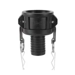 Fogwowo Polypropylene Cam And Groove Hose Fitting,standard 1.5 Inch, Black. Fixed Price $19.99.