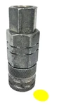 Holmbury 5322994-e00 Hydraulic Coupler Steel Oal 4-1/8" 3/4" Body Dia 1-5/8". Fixed Price $100.00.