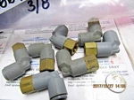 Legris 30096014 Elbow Connector/fitting Qty-7. Fixed Price $38.00.