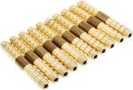 (ships Fast 10-pack) 1/8" Hose Barb Brass Splicer Mender Fitting. Fixed Price $19.95.