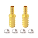 Brass Hose Barb Reducer, 1/4" To 1/8" Id, Reducing Barbed Splicer M.... Fixed Price $11.62.
