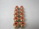 Kq2e13-36 Kq2e1336 Smc Fitting Bulkhead 1/2 Od X 3/8 Npt *lot Of 10* (new). Fixed Price $40.34.
