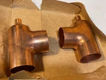 Pack Of 2 New Nibco 611rr-2x1/2x2 Tee 9104250 (s4). Fixed Price $48.99.