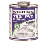 Ips Corporation 14016 Weld On 782 Heavy-bodied Pvc Cement, Clear, Quart. Fixed Price $37.89.