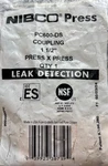 Nibco Pc600-ds Copper Straight Press Coupling 1 1/2" Leak Detection. Fixed Price $22.99.