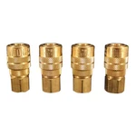 Milton S-715-4 1/4" Fnpt M-style Coupler (retail Pack Of 4 Couplers). Fixed Price $22.83.