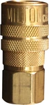 Milton (s-715) 1/4" Fnpt Female M-style Kwik-change Coupler , Red. Fixed Price $12.55.