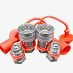 1/2" Npt Hydraulic Quick Connect Tractor Couplers,iso 5675 Ball Pioneer Style Hy. Fixed Price $41.70.