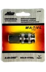 Milton S-743 Universal Coupler, 1/4" Body; Fnpt. Fixed Price $14.99.
