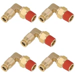 Boeray 5/32" Quick Push To Connect Fittings 5/32"od 1/8"npt Thread, Gold. Fixed Price $23.23.