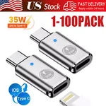 35w Usb-c Male To Ios Female Adapter + Lanyard For Iphone 15 Pro Max Plus Lot. Fixed Price $129.96.