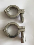 Qty-2 Dixon 13mhhm 150 Bradford Sani Clamps New Free Shipping T310 T4. Fixed Price $15.48.